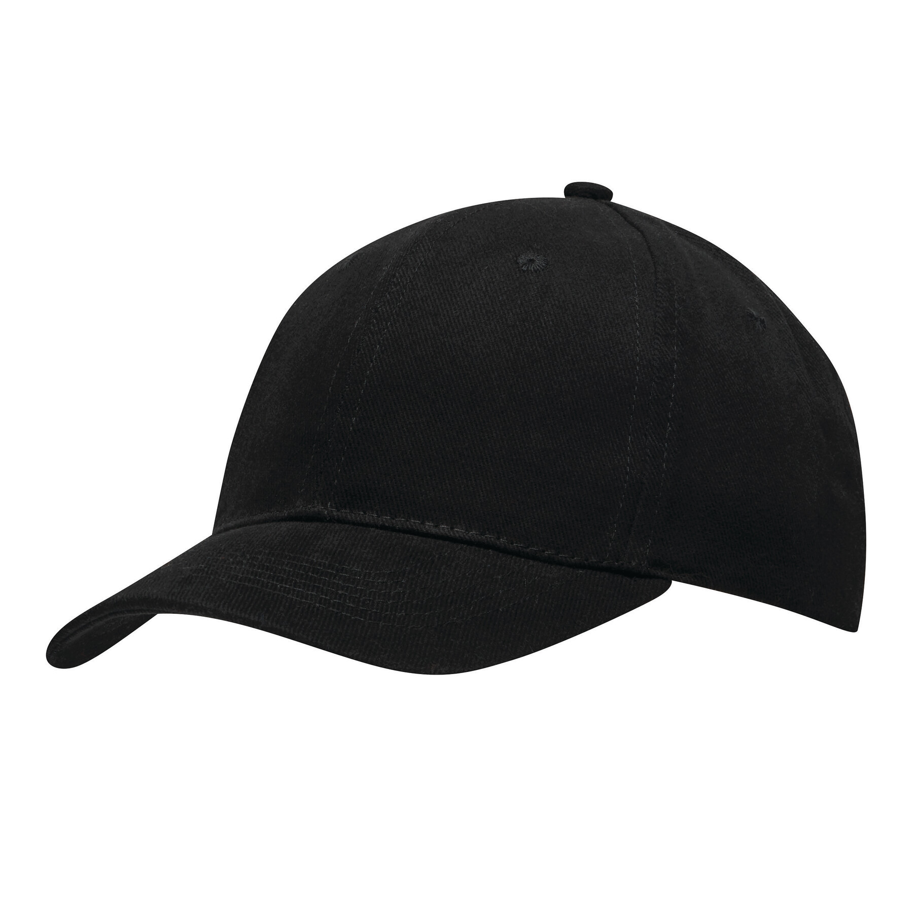 6-Panel-Baseball-Cap COTTURE, schwarz