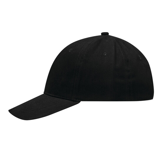 6-Panel-Baseball-Cap COTTURE, schwarz