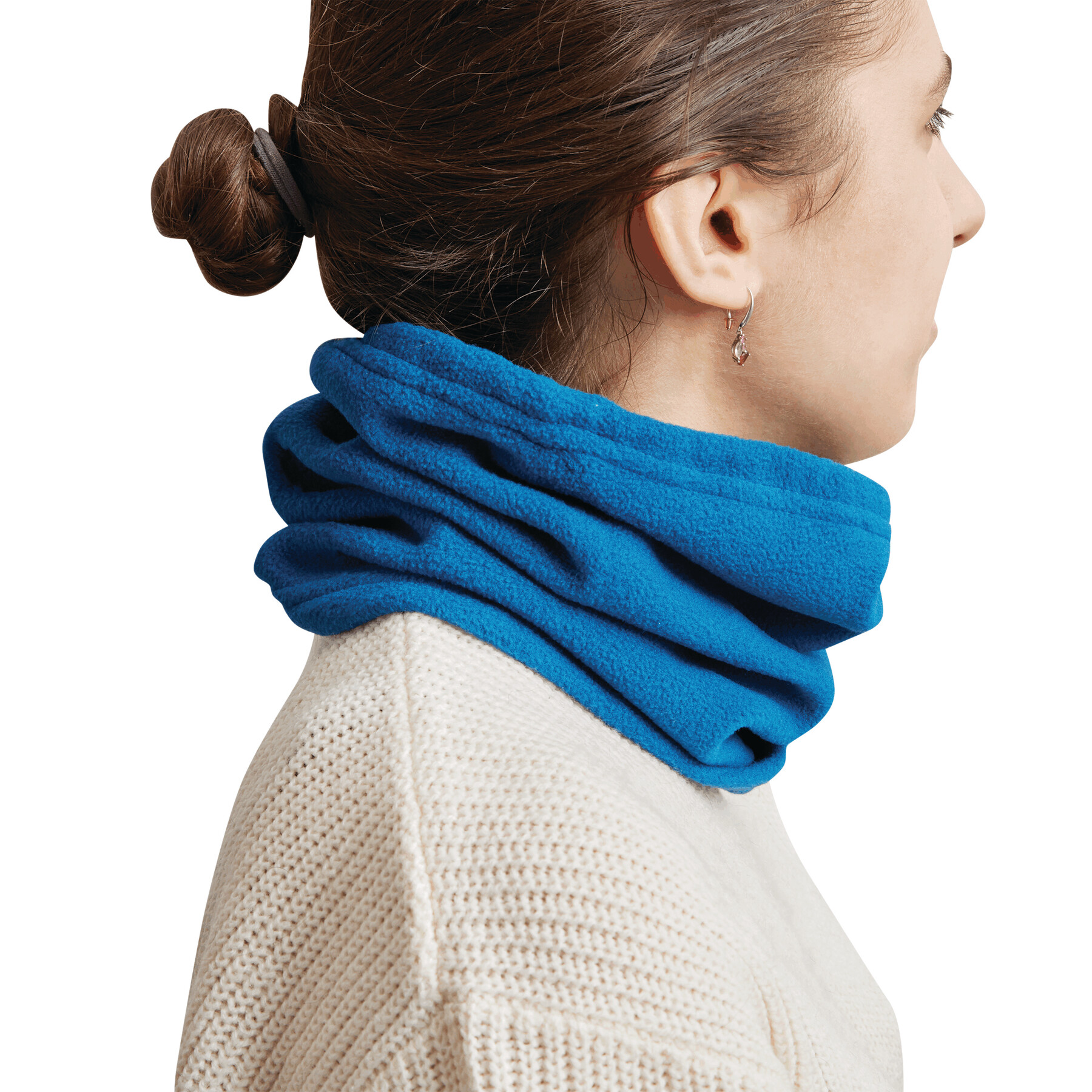 Fleece-Schalmütze VARIOUS, petrol