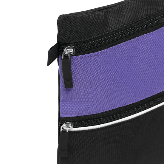 Dokumententasche FILE, lila, schwarz