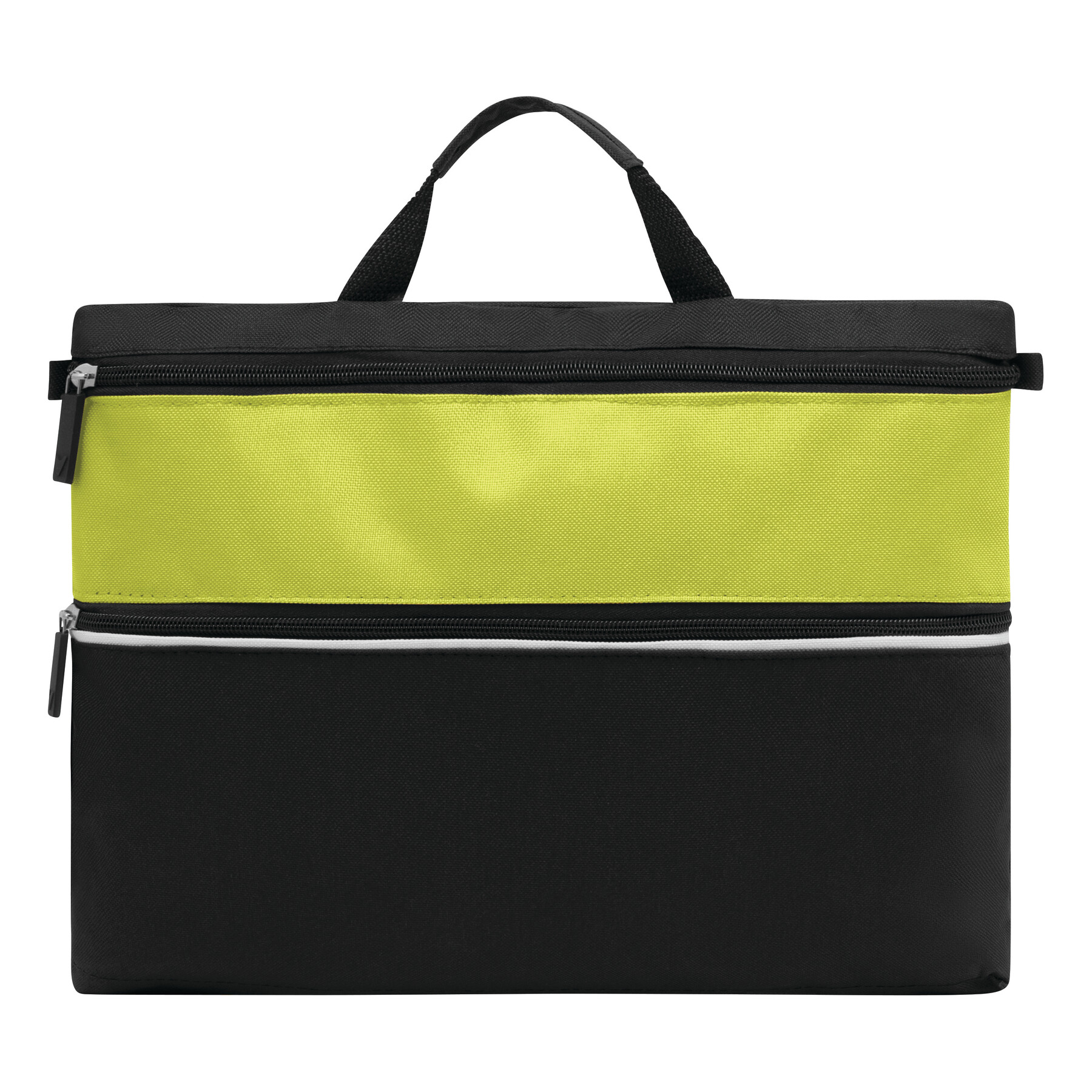 Dokumententasche FILE, hellgrün, schwarz