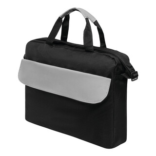 Dokumententasche BRISTOL, grau, schwarz