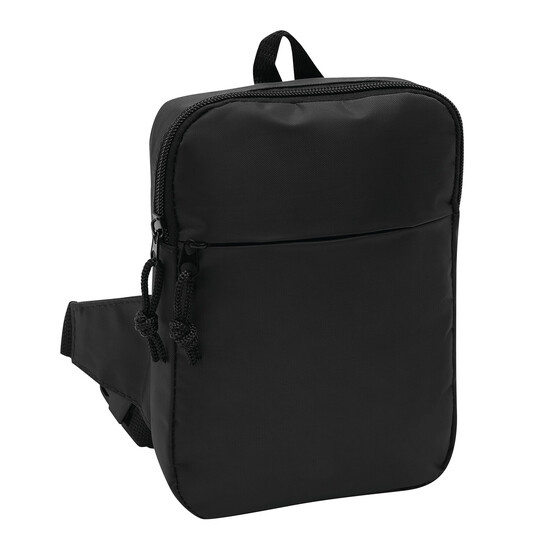 Schultertasche NEAR BY, schwarz