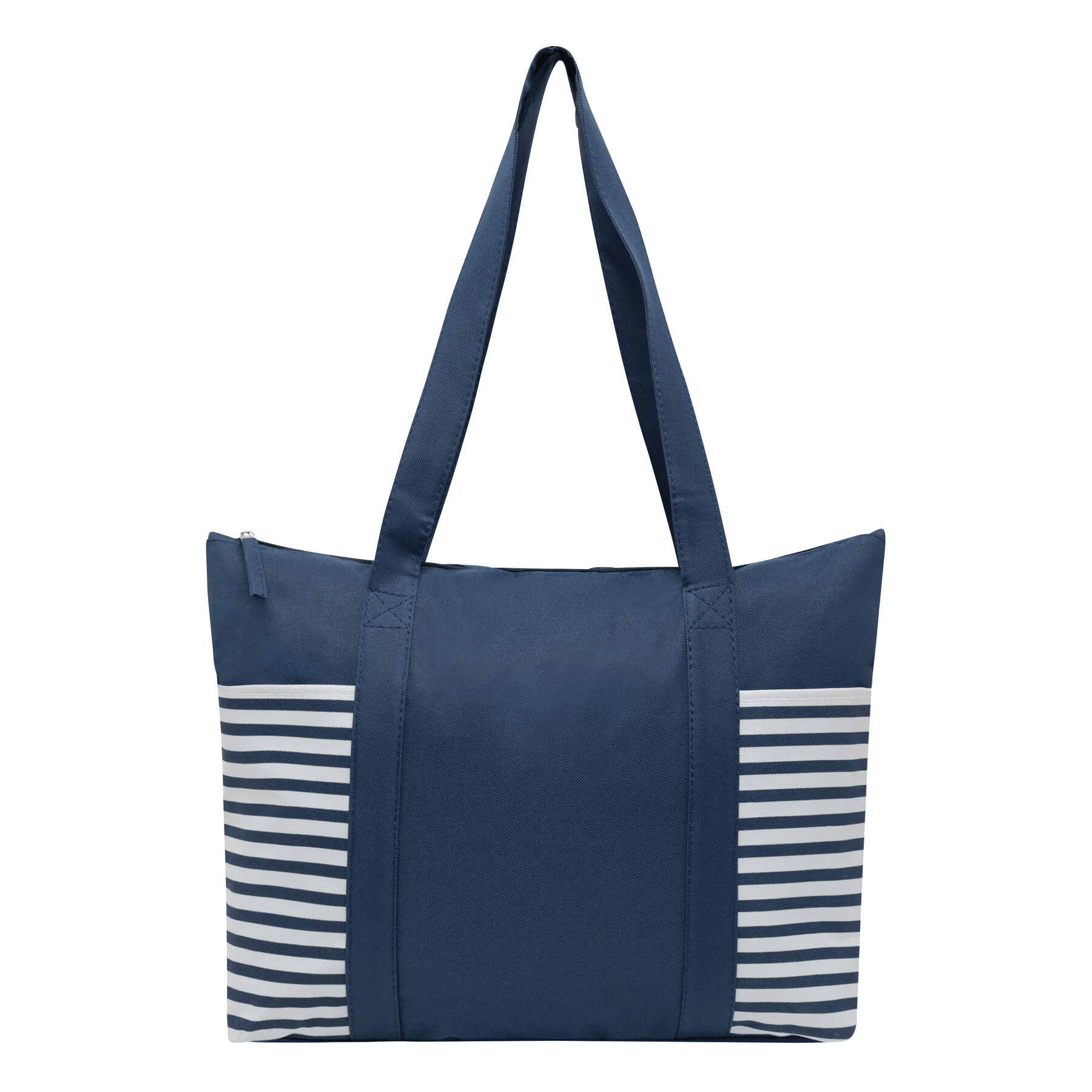 Shopper TWIN, blau, weiß