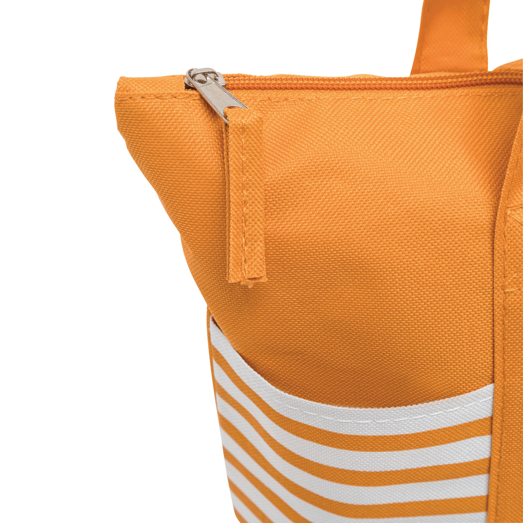 Shopper TWIN, orange, weiß