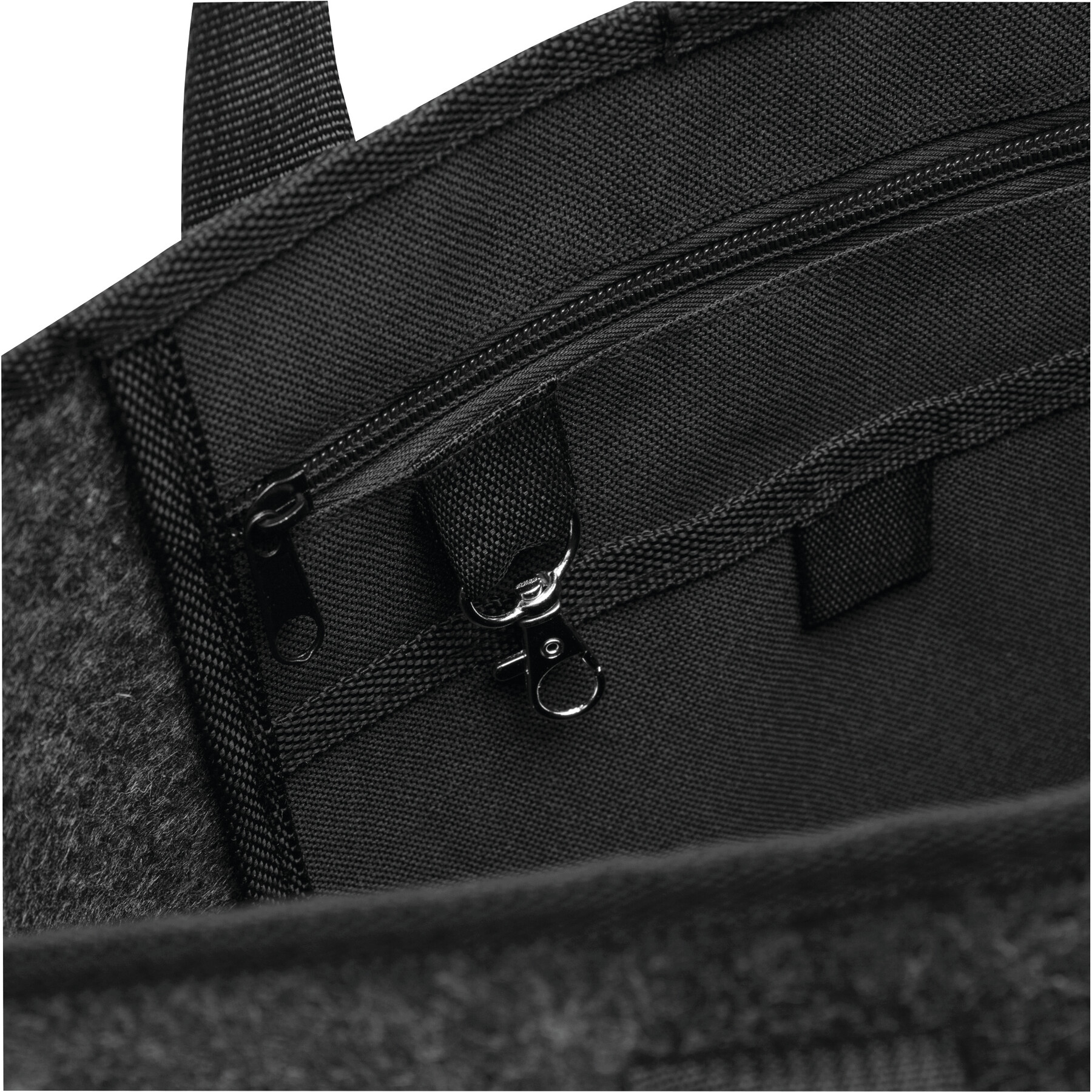 Shopper KATE aus Filz, anthrazit