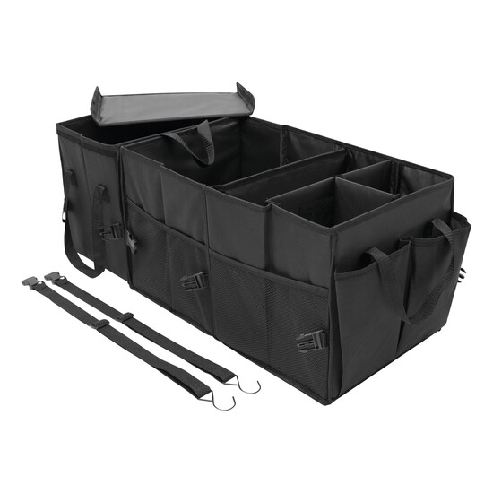 Kofferraumtasche SUPER GADGET, schwarz