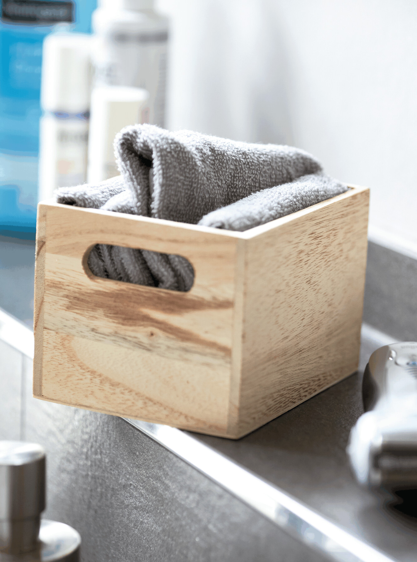 Gästetücher Set HOME HELPER, grau