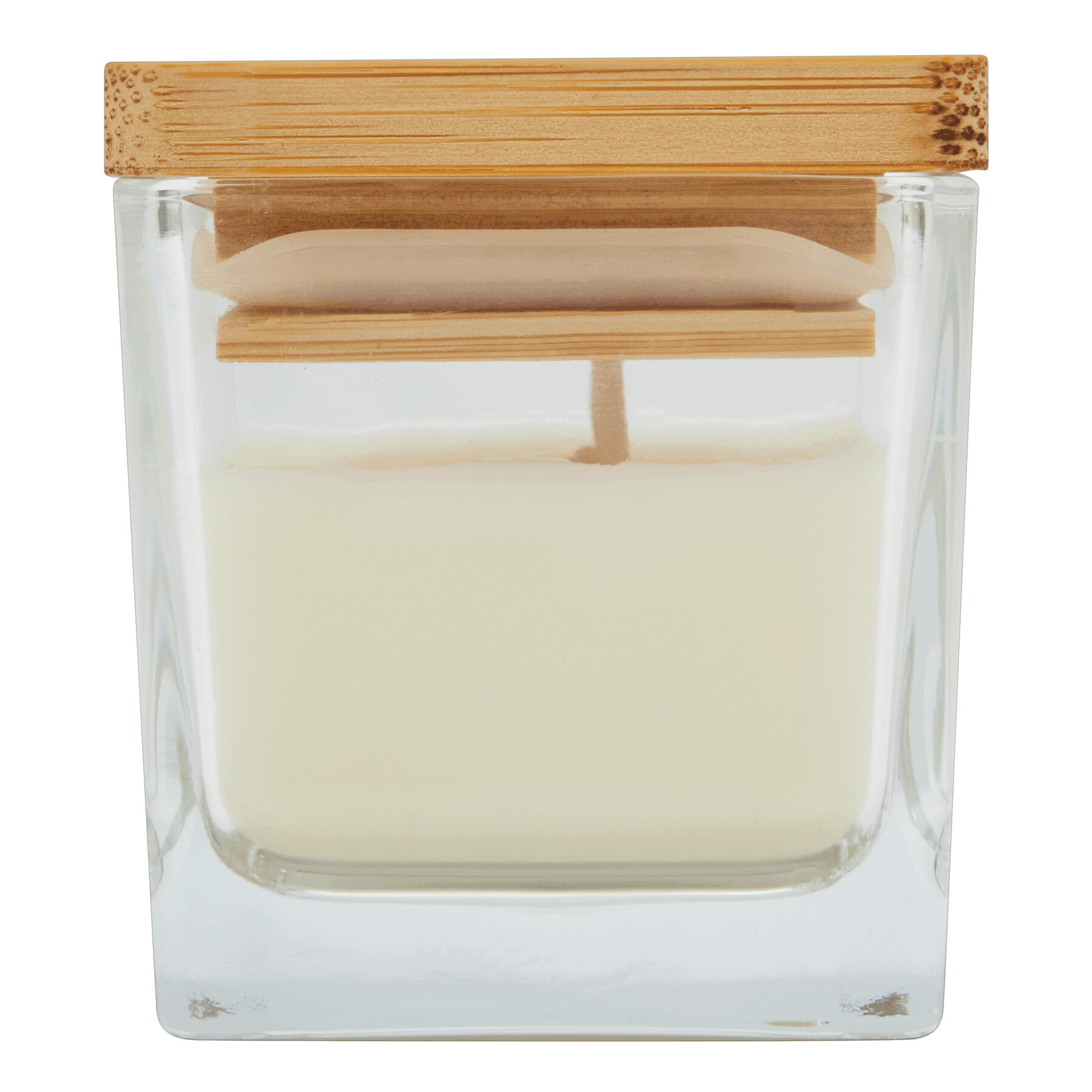 Duftkerze GLOW, weiß / Vanille