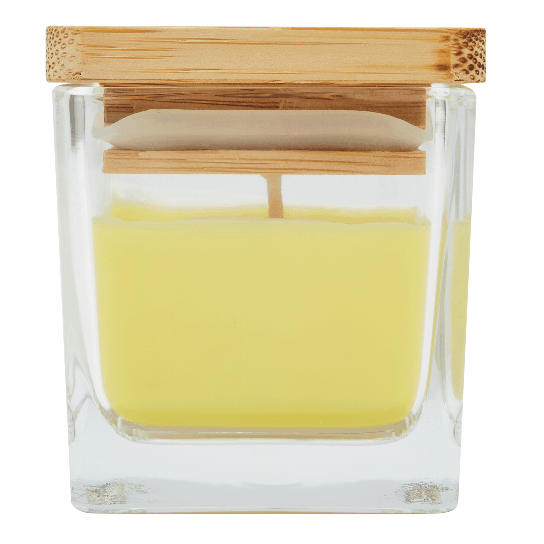 Duftkerze GLOW, gelb / Zitrone