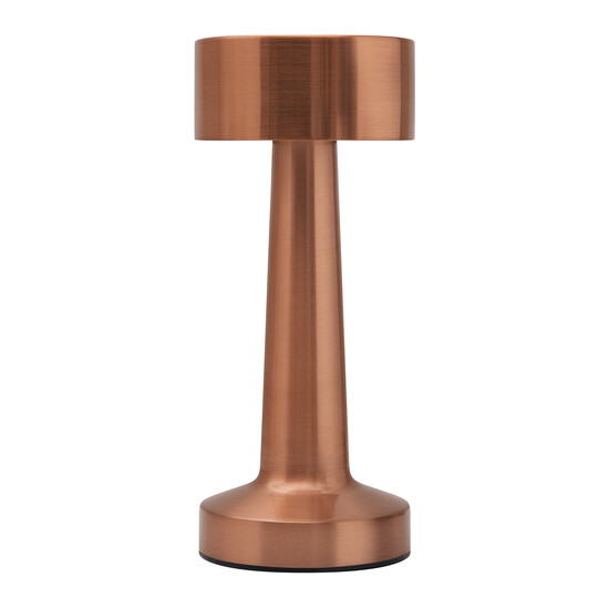 Edelstahl-Tischlampe MUSHROOM, kupfer