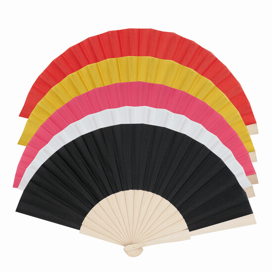 Faltbarer Fächer ECO COOL, rot