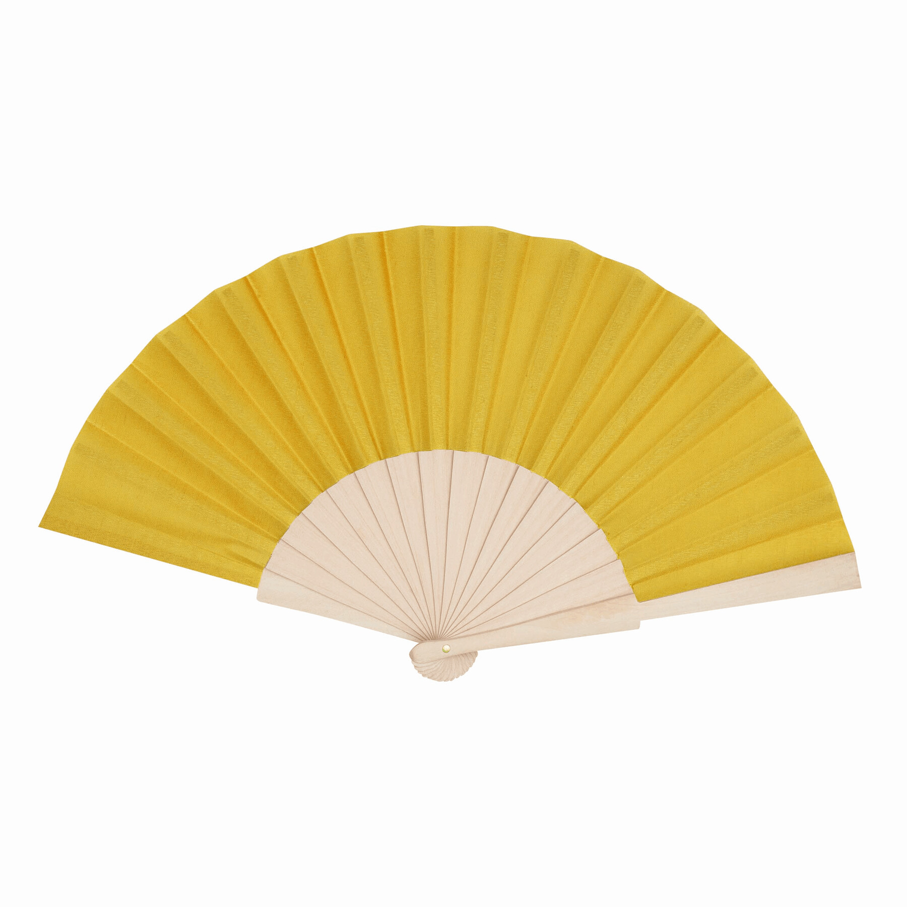 Faltbarer Fächer ECO COOL, gelb