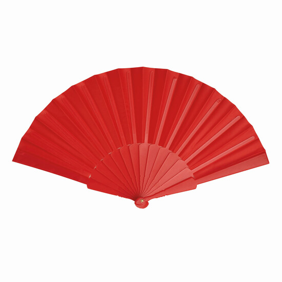 Faltbarer Fächer COOL RPET, rot