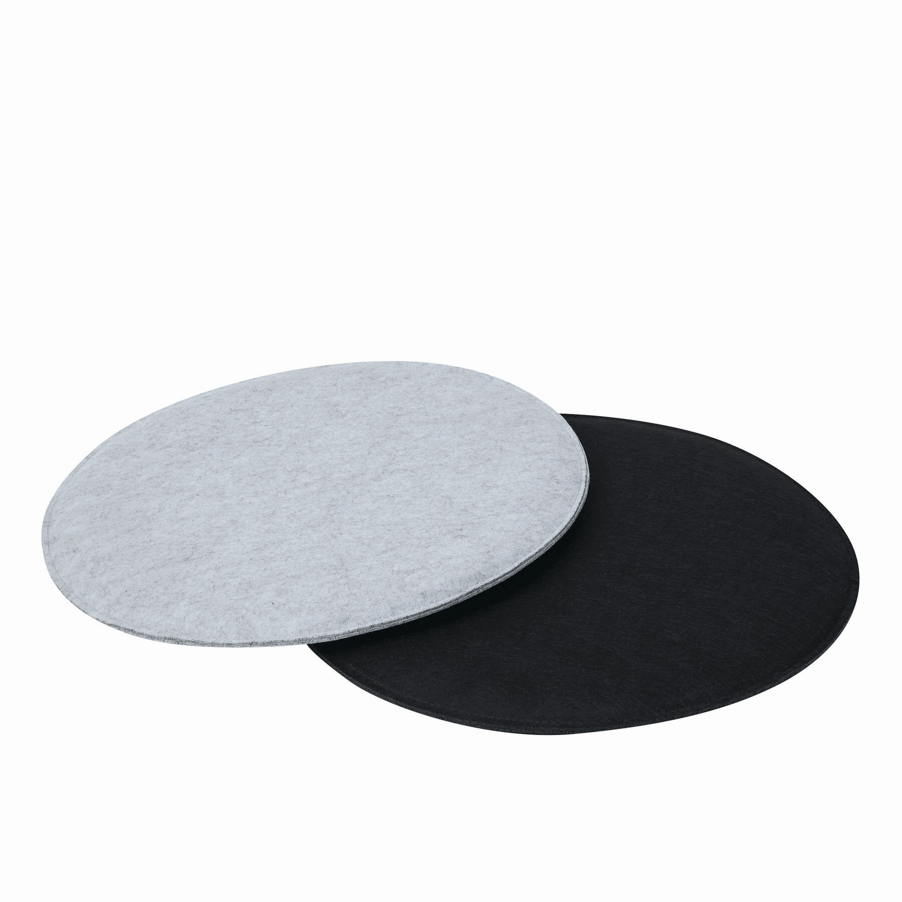 Bequemes Filz-Sitzkissen SIT DOWN, schwarz