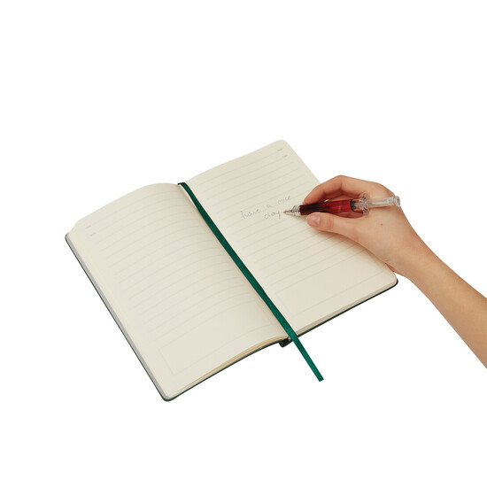 Transparenter Kugelschreiber INJECTION, rot