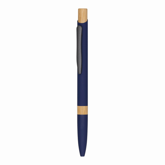 Aluminium-Kugelschreiber BAMBOO SYMPHONY, blau