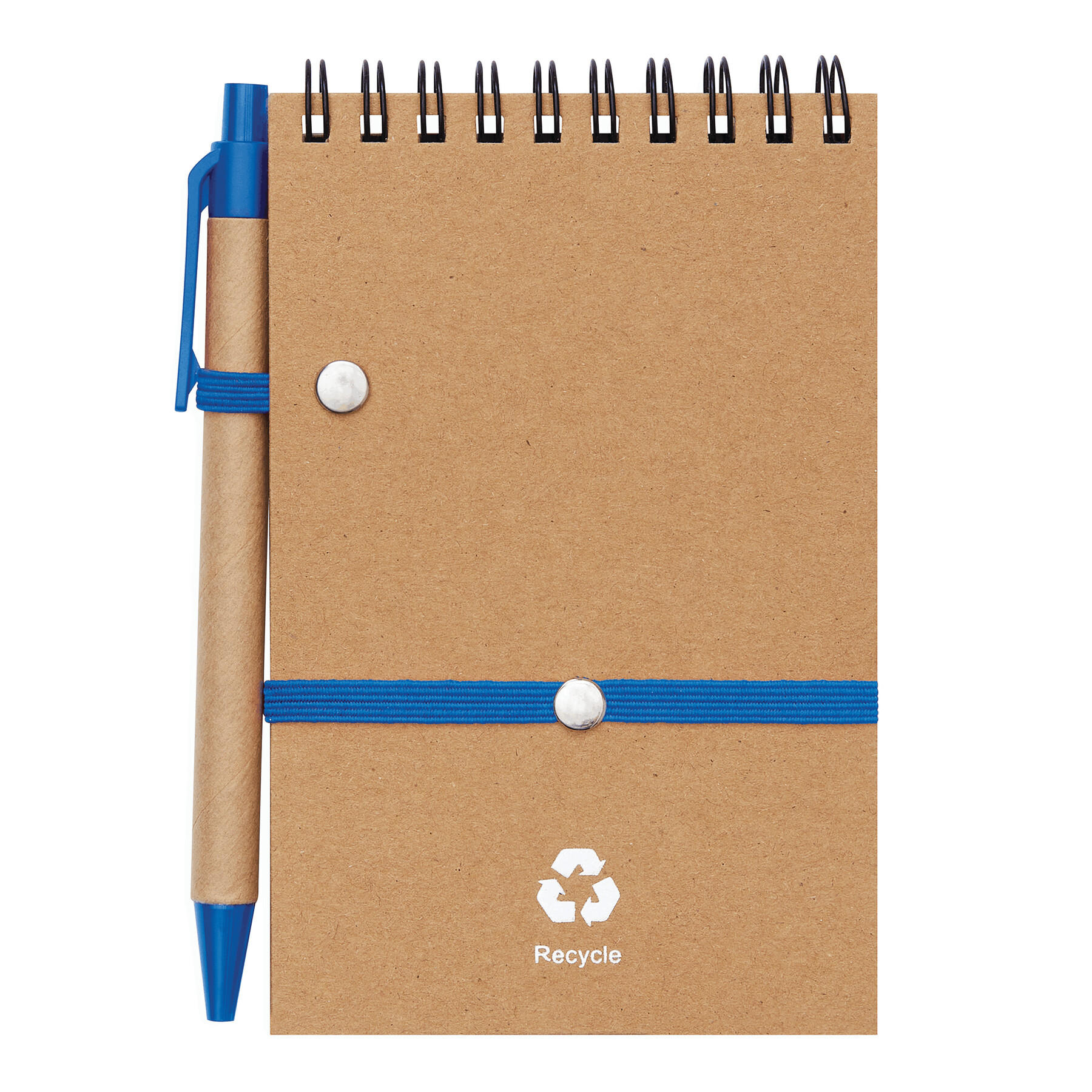 Notizringbuch RECYCLE M, blau
