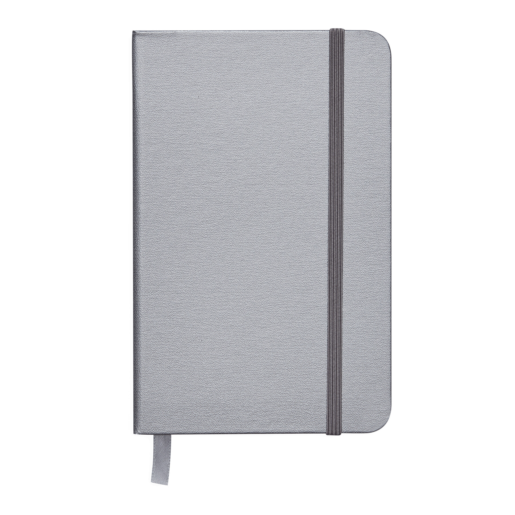 Notizbuch ATTENDANT im DIN-A6-Format, silber