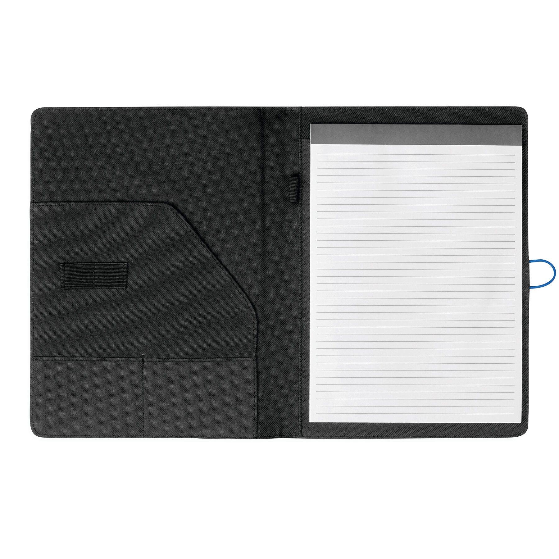 Dokumentenmappe SESSION, blau, schwarz