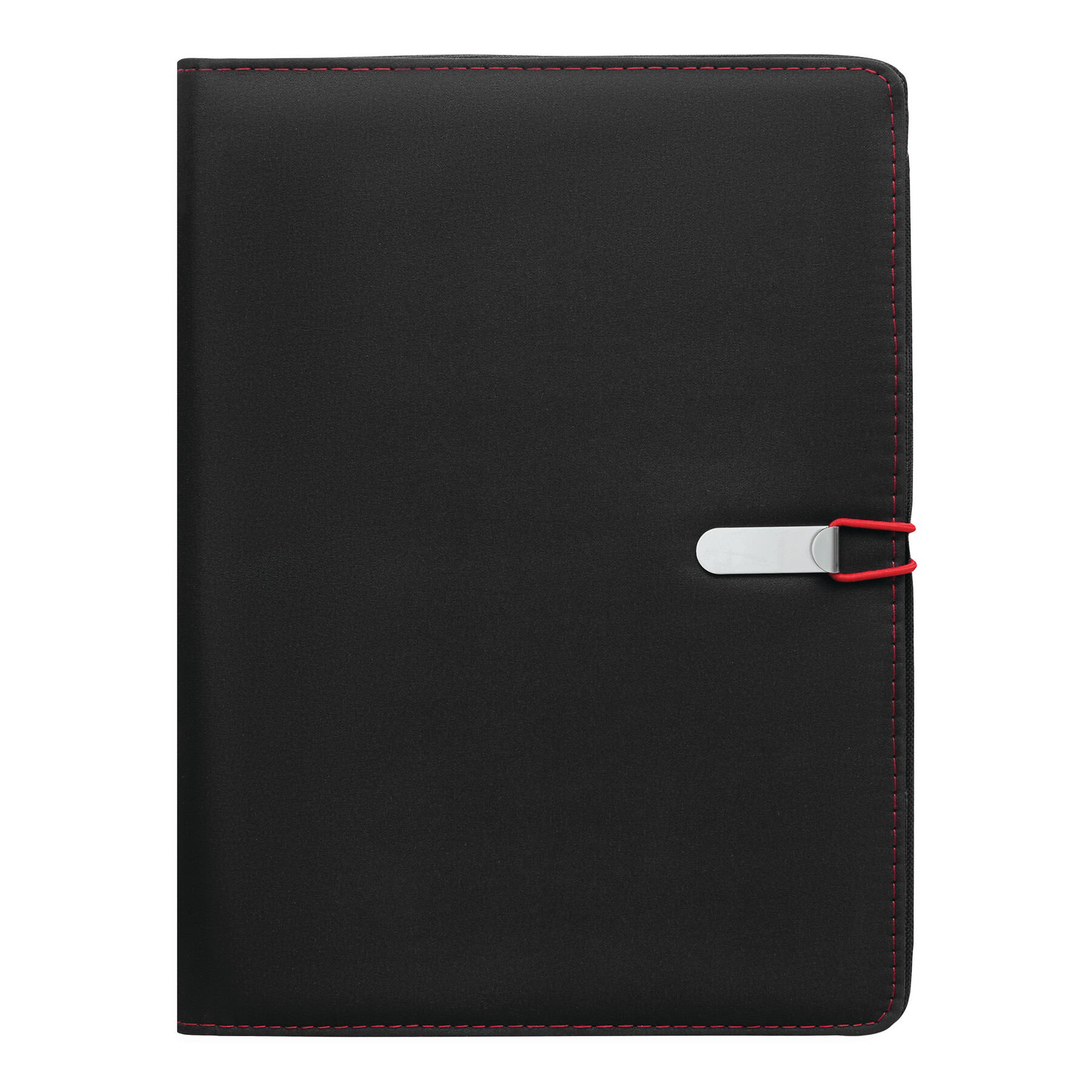 Dokumentenmappe SESSION, rot, schwarz