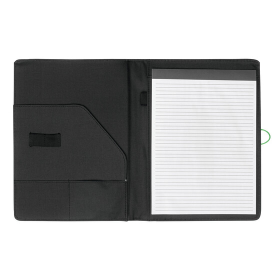 Dokumentenmappe SESSION, grün, schwarz