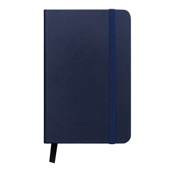 Notizbuch ATTENDANT im DIN-A6-Format, marineblau
