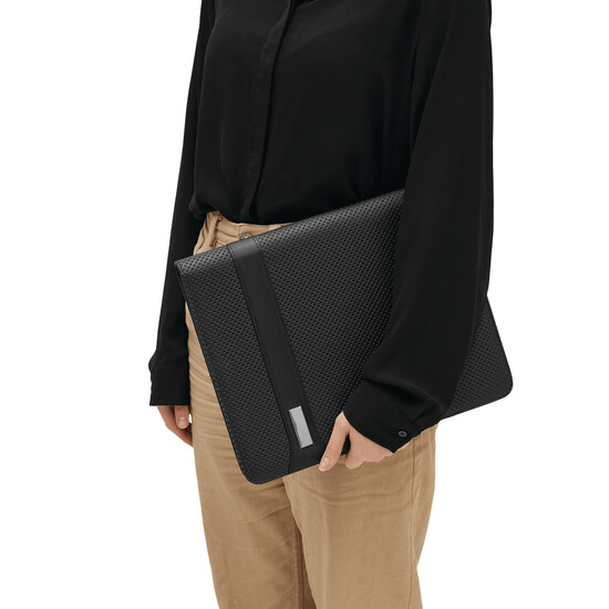 Portfolio HILL DALE ZIP im DIN-A4-Format, schwarz