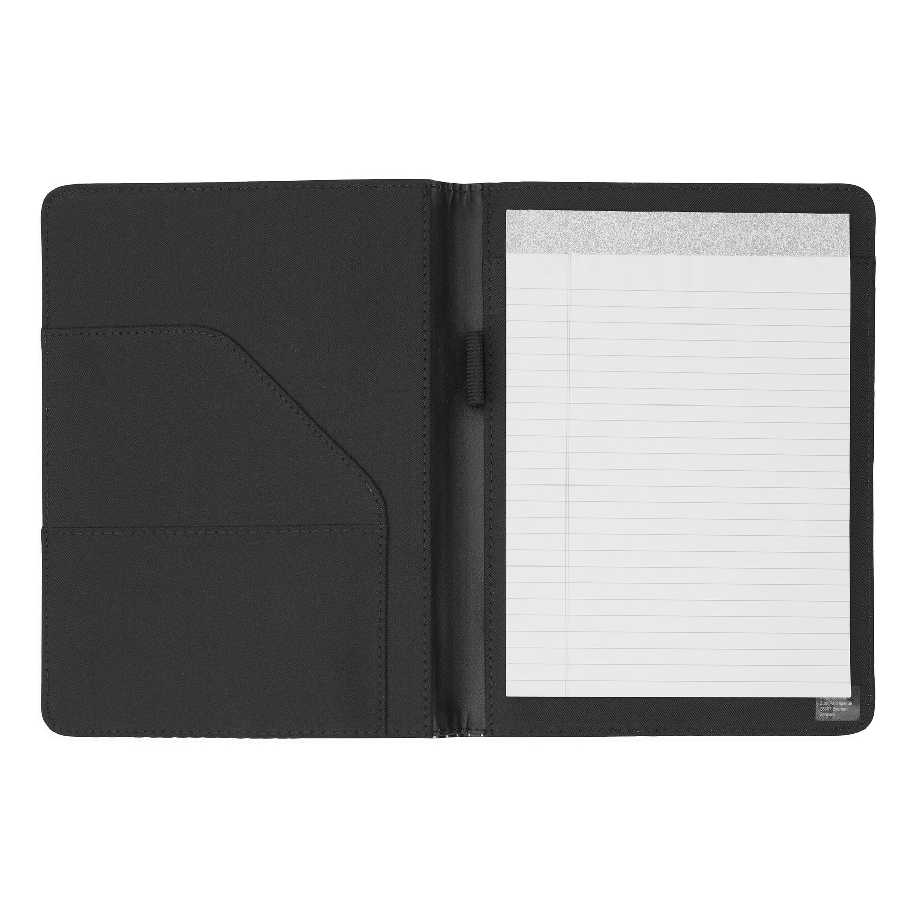 Portfolio HILL DALE im DIN-A5-Format, schwarz