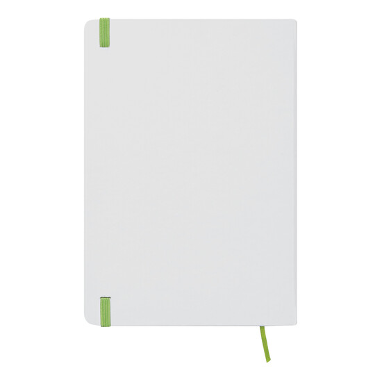 Notizbuch AUTHOR im DIN-A5-Format, grün, weiß