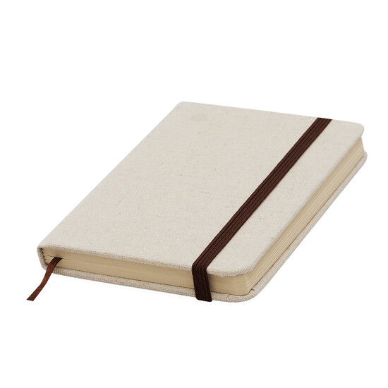 Notizbuch WRITER: im DIN-A6-Format, beige, braun