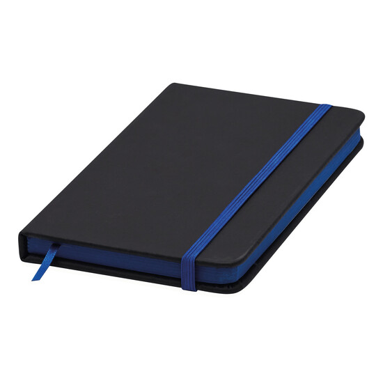 Notizbuch LECTOR im DIN-A6-Format, blau, schwarz