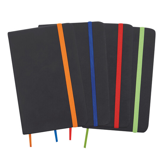 Notizbuch LECTOR im DIN-A6-Format, hellgrün, schwarz