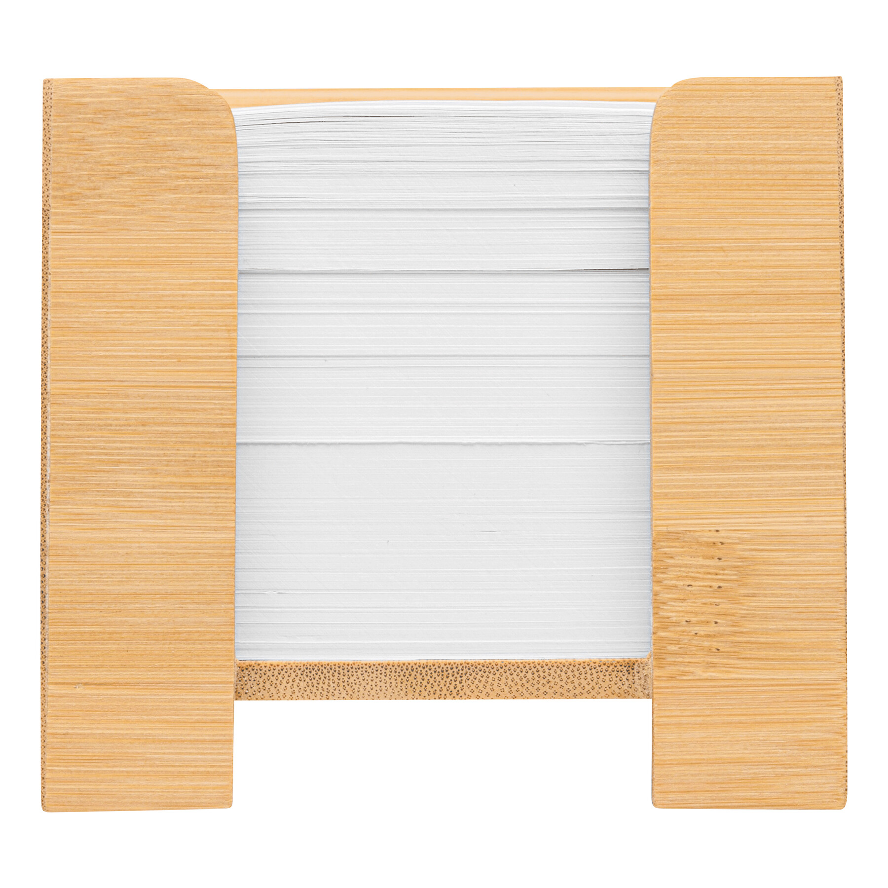 Zettelbox NEVER FORGET BAMBOO, braun