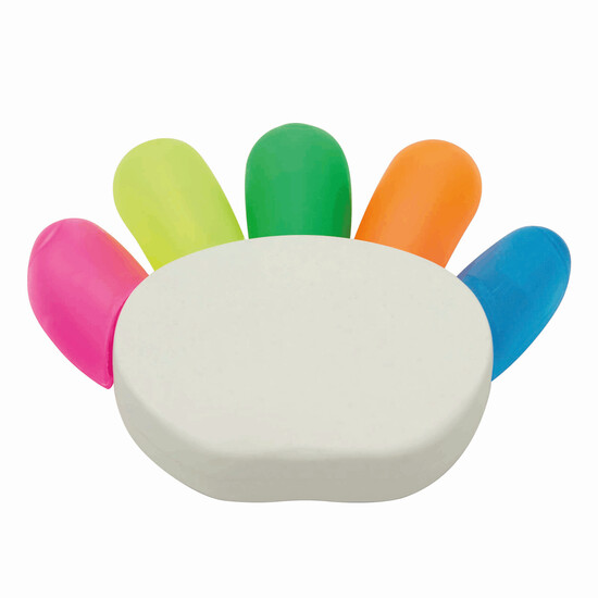 Textmarker HANDS UP, bunt