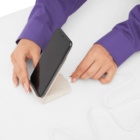 Drahtlose Ladestation INDUCTIVE, beige