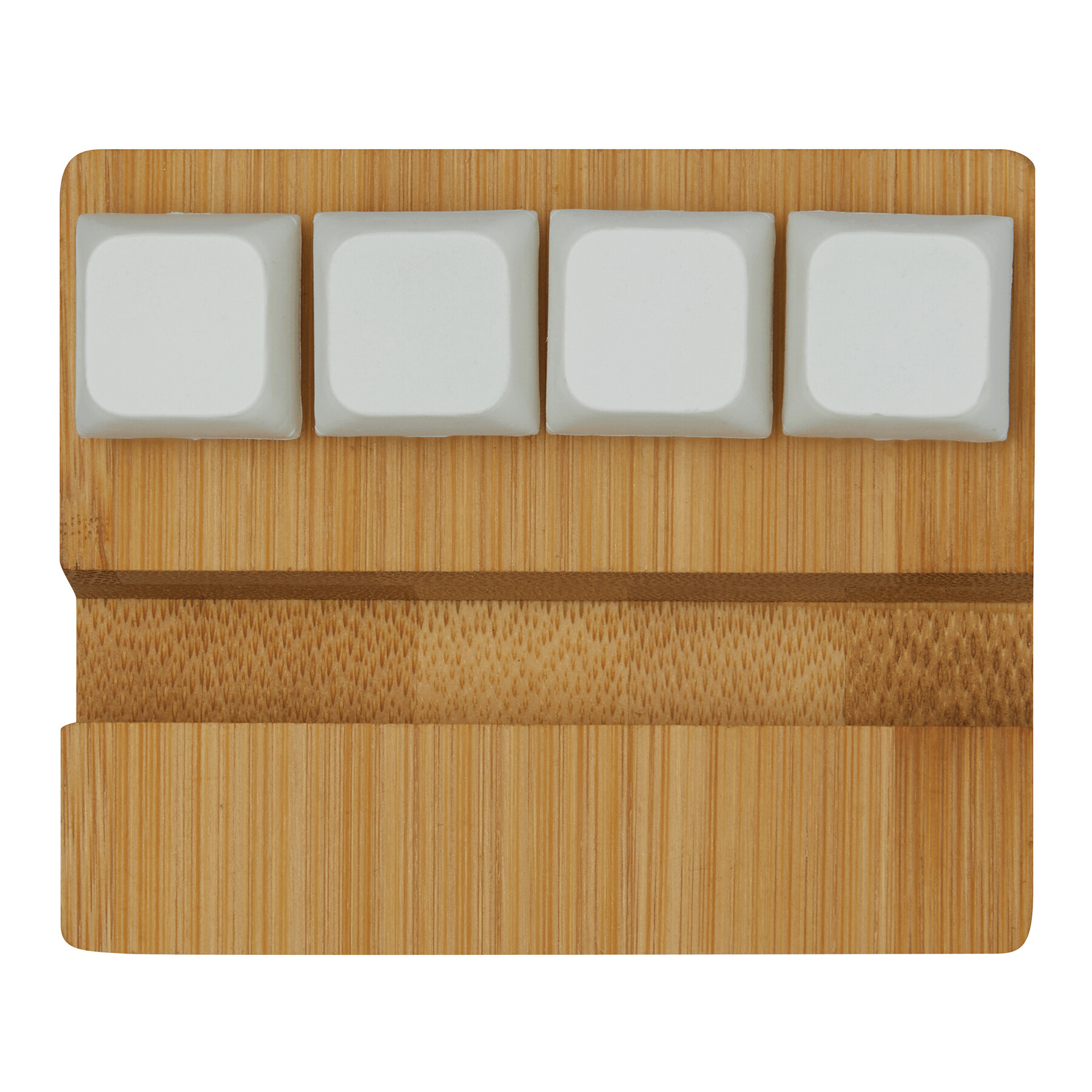 Smartphone-Halter CLICKER, braun, weiß