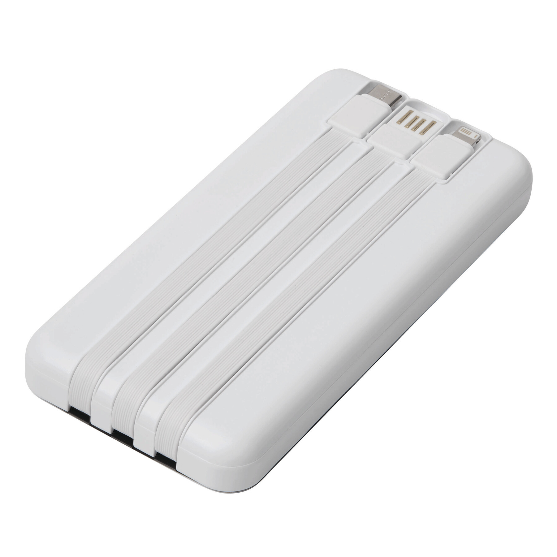 Powerbank POWERSTOCK, weiß