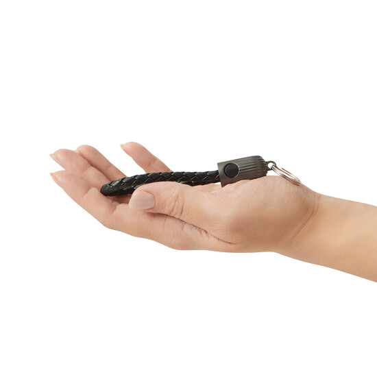 Schlüsselanhänger POCKETCHARGE, schwarz