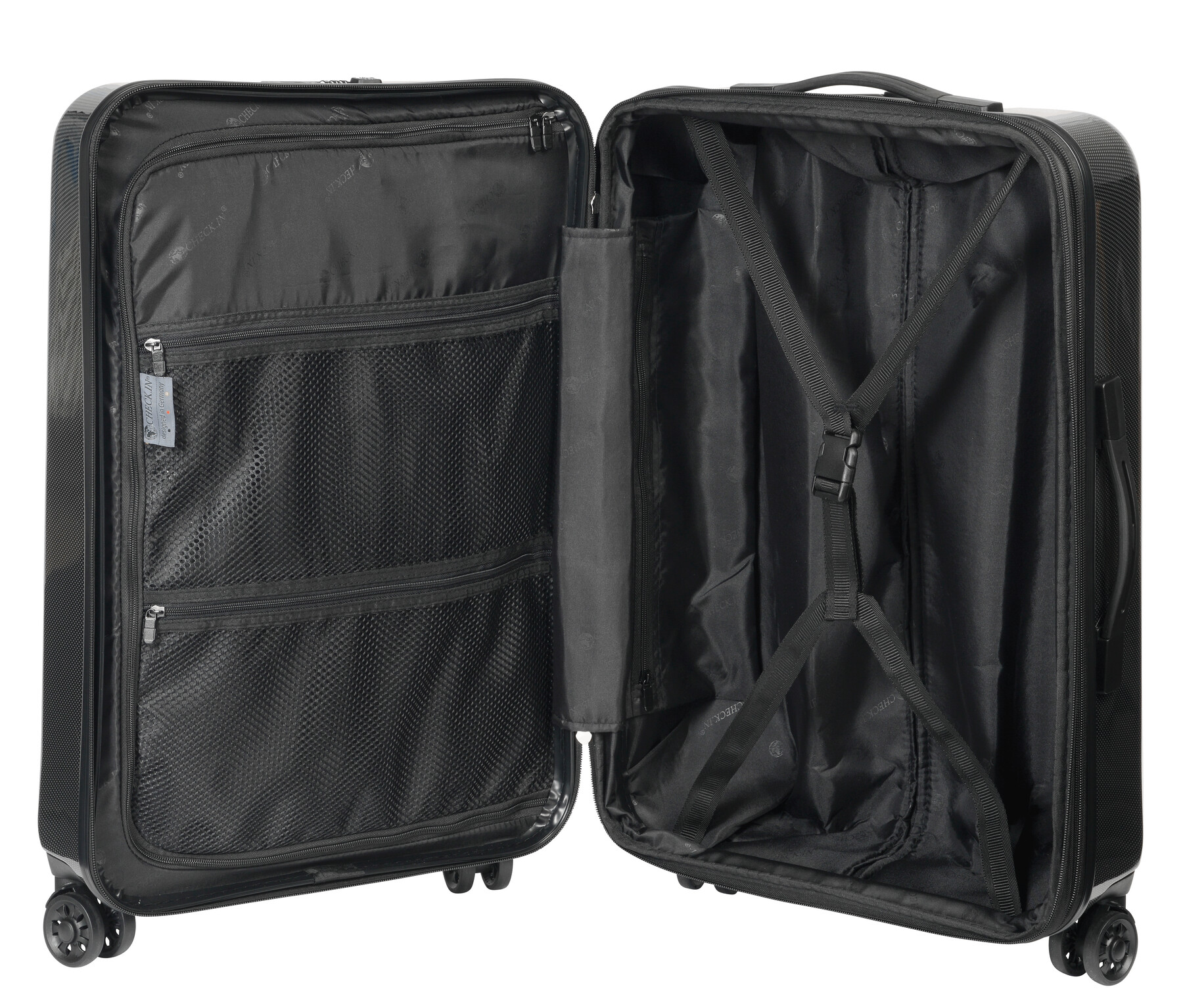 Trolley-Set LONDON 2.0, 3-tlg., carbon schwarz