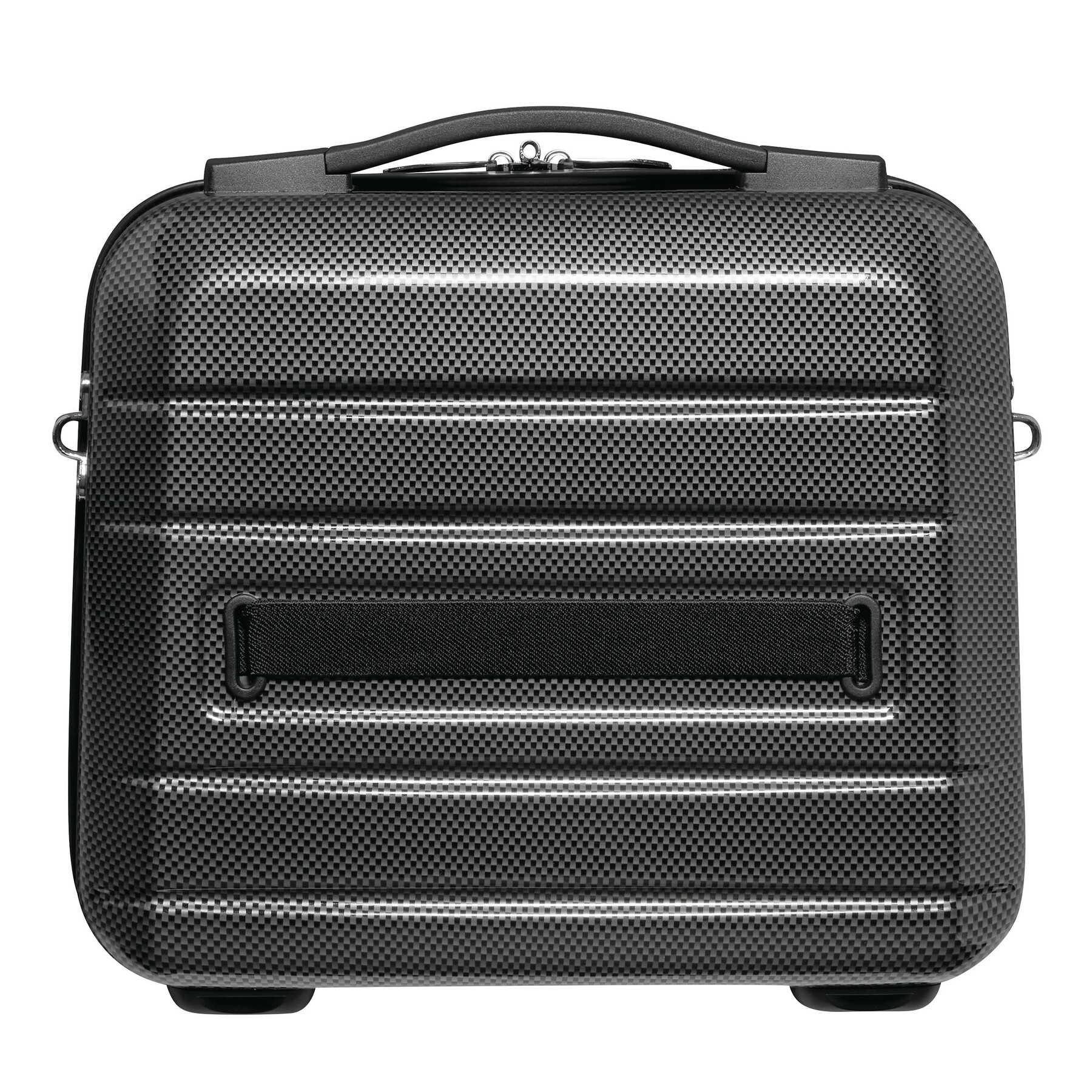 Kosmetikkoffer LONDON 2.0, carbon schwarz