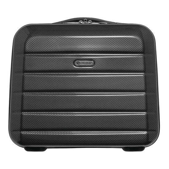 Kosmetikkoffer LONDON 2.0, carbon schwarz