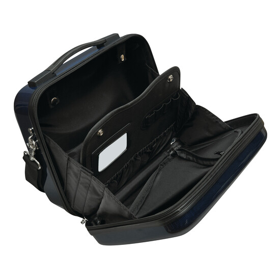 Kosmetikkoffer LONDON 2.0, carbon blau