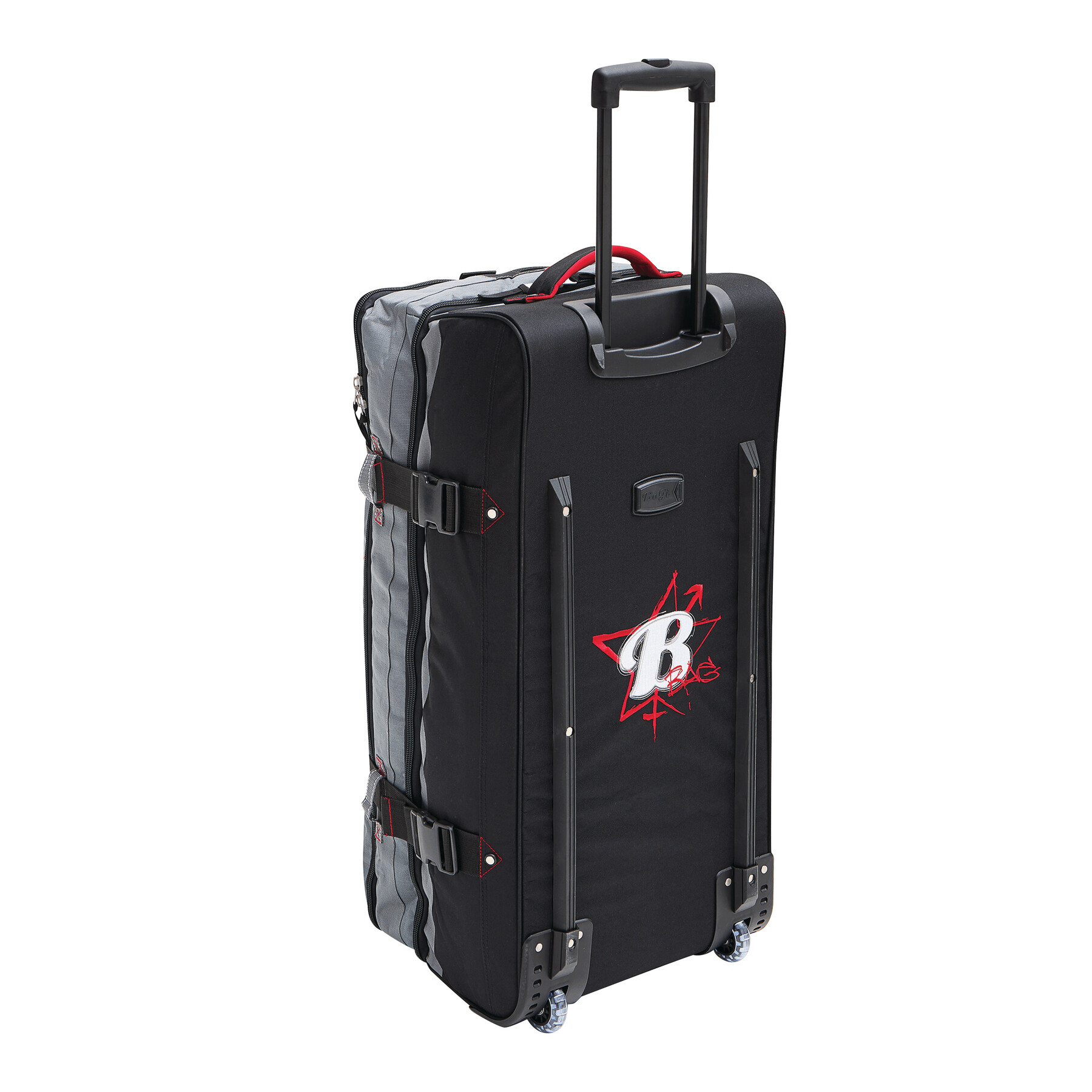 Trolley-Reisetasche BoGi XL, grau, schwarz