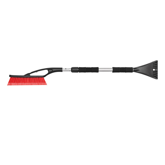 Ausziehbarer Hand-Schneefeger ARCTIC, rot, schwarz