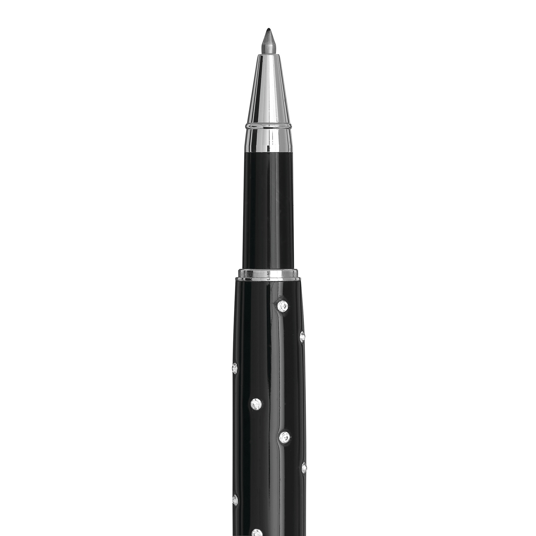 Tintenroller RIGA, schwarz, silber