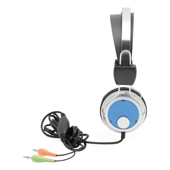 Kopfhörer VIBORG, blau, schwarz, silber
