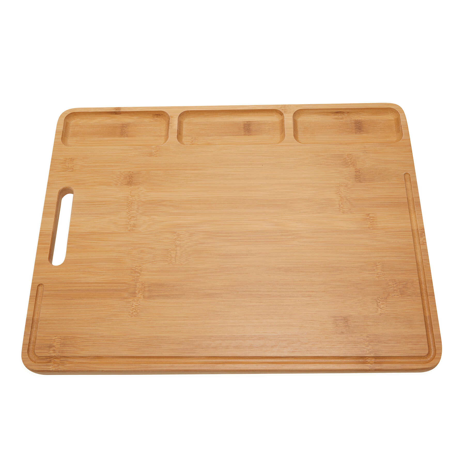 Großes Schneidebrett BAMBOO SERVING, braun