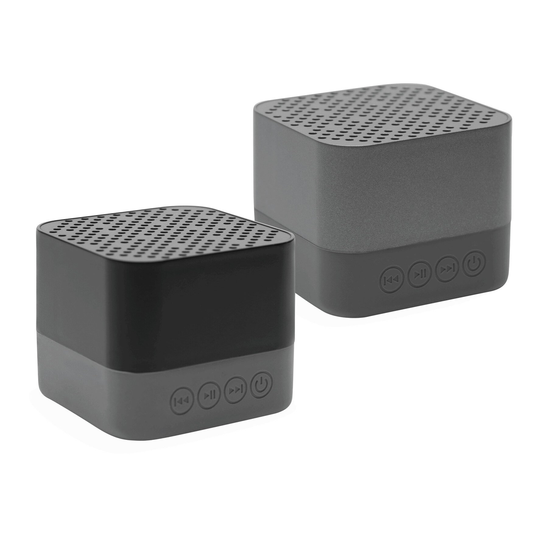 Wireless-Lautsprecher CUBIC, grau, schwarz