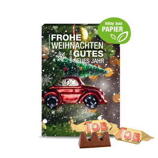 Adventskalender mit TOBLERONE Milch